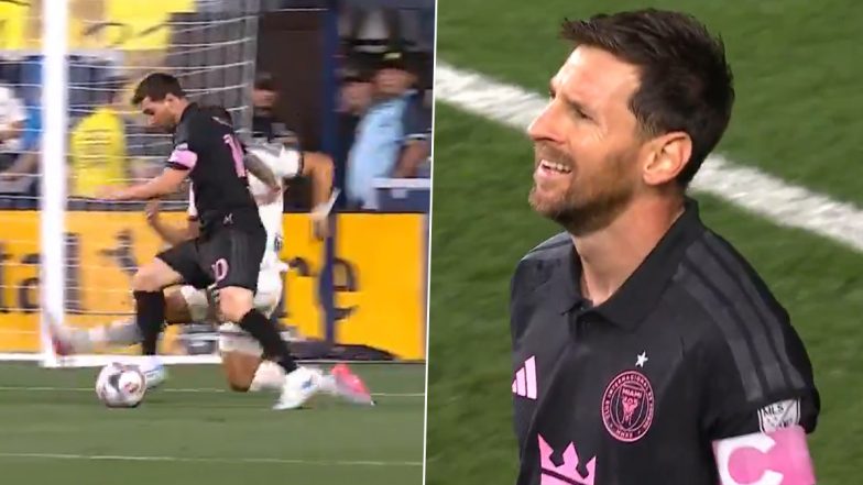 Lionel Messi Goal Video: বাবার মৃত্যুর পর প্রথম গোল, আবেগে ভেসে আকাশের দিকে হাত তুলে মেসির শ্রদ্ধা