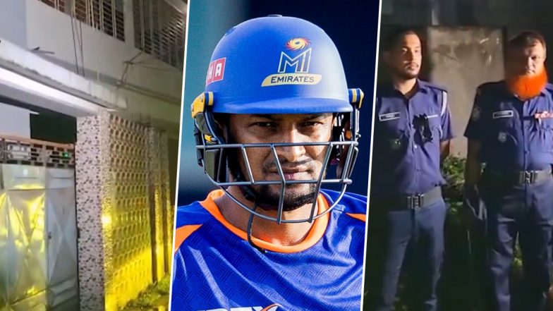 Shakib Al Hasan: শেখ হাসিনার সংবাদ সম্মেলনে যোগ দেওয়ার কয়েক ঘণ্টা পরেই সাকিব আল হাসানের পৈতৃক বাড়িতে পেট্রোল বোমা হামলা! ভিডিও
