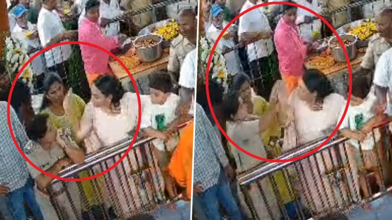 BJP MLA Daughter Slaps Police: মন্দিরে মহিলা পুলিশকে চড় বিজেপি বিধায়কের মেয়ের! তুমুল বিতর্ক কর্ণাটকে