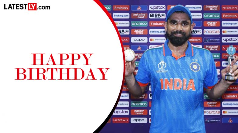 আজ ৩৬ বছরে পা দিলেন ভারতীয় পেসার মহম্মদ সামি, জানুন অনন্য রেকর্ড