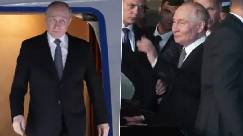 Putin Arrives in Delhi: ব্রিকস সম্মেলনে যোগ দিতে দিল্লিতে এলেন ভ্লাদিমির পুতিন, আজই বৈঠক মোদীর সঙ্গে