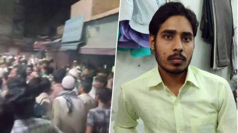 জয় শ্রী রাম বলতে রাজি হননি, মুসলিম যুবকের টুপি কেড়ে শূকরের মাংস খেতে বাধ্য করল দুষ্কৃতীরা জয় শ্রী রাম বলতে রাজি হননি, মুসলিম যুবকের টুপি কেড়ে শূকরের মাংস খেতে বাধ্য করল দুষ্কৃতীরা