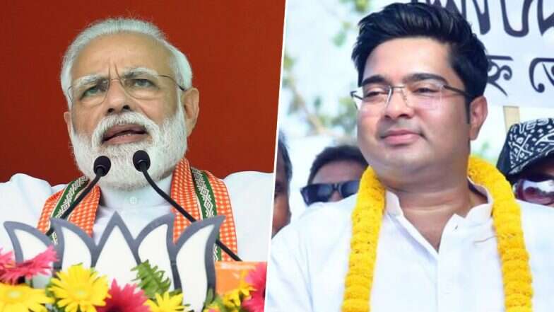 Lok Sabha Eelections 2019: 'ভাতিজার রাস্তা দখল...' মন্তব্যের জেরে প্রধানমন্ত্রী নরেন্দ্র মোদীকে আইনি নোটিশ পাঠালেন অভিষেক ব্যানার্জি Lok Sabha Eelections 2019: 'ভাতিজার রাস্তা দখল...' মন্তব্যের জেরে প্রধানমন্ত্রী নরেন্দ্র মোদীকে আইনি নোটিশ পাঠালেন অভিষেক ব্যানার্জি