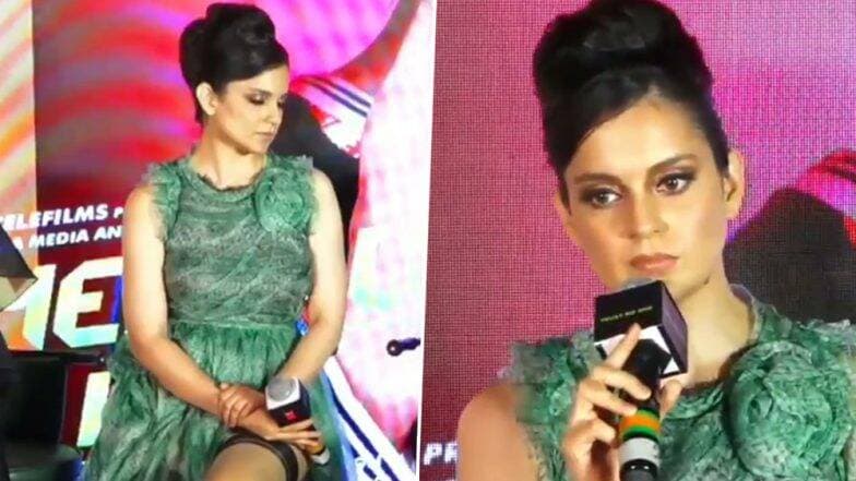 Kangana Ranaut: সাংবাদিকের সঙ্গে পায়ের ওপর পা তুলে ঝামেলা কঙ্গনা রানওয়াতের (দেখুন ভিডিও) Kangana Ranaut: সাংবাদিকের সঙ্গে পায়ের ওপর পা তুলে ঝামেলা কঙ্গনা রানওয়াতের (দেখুন ভিডিও)