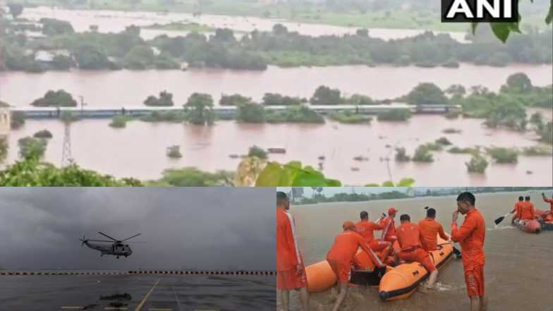 Mahalaxmi Express: মুম্বইয়ে জমা জলের মাঝে দু হাজার যাত্রী নিয়ে আটকে ট্রেন, বোট-কপ্টার নিয়ে চলছে উদ্ধার কাজ, ট্রেনের ভিতর আটকে ৯ গর্ভবতী যাত্রী Mahalaxmi Express: মুম্বইয়ে জমা জলের মাঝে দু হাজার যাত্রী নিয়ে আটকে ট্রেন, বোট-কপ্টার নিয়ে চলছে উদ্ধার কাজ, ট্রেনের ভিতর আটকে ৯ গর্ভবতী যাত্রী