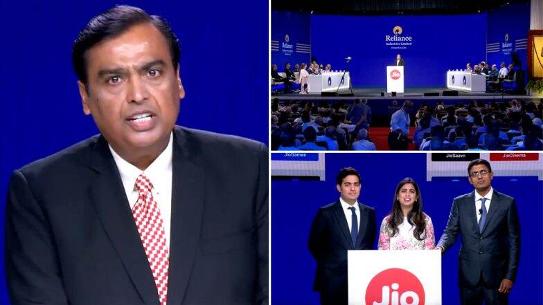 Reliance AGM: জিও গিগা ফাইভার পরিষেবার বাণিজ্যিক সূচনা ৫ সেপ্টেম্বর, ঘোষণা মুকেশ আম্বানির Reliance AGM: জিও গিগা ফাইভার পরিষেবার বাণিজ্যিক সূচনা ৫ সেপ্টেম্বর, ঘোষণা মুকেশ আম্বানির