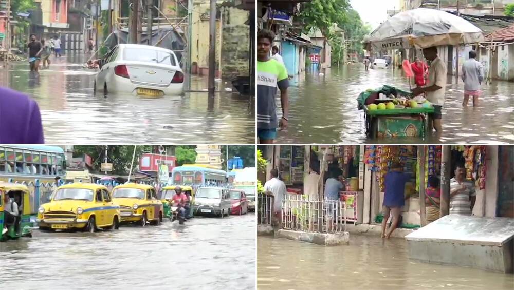 West Bengal Weather Update: শহরের বিভিন্ন জায়গায় এখনও জমে জল, দুর্যোগ আরও ২৪ ঘণ্টা চলার পূর্বাভাস West Bengal Weather Update: শহরের বিভিন্ন জায়গায় এখনও জমে জল, দুর্যোগ আরও ২৪ ঘণ্টা চলার পূর্বাভাস