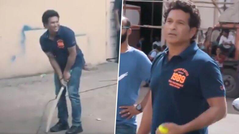 Sachin Tendulkar: শুটিং স্পটে ব্যাট হাতে শচীন তেন্ডুলকর, দিলেন বরুন ধাওয়ান ও অভিষেক বচ্চনের বলের জবাব Sachin Tendulkar: শুটিং স্পটে ব্যাট হাতে শচীন তেন্ডুলকর, দিলেন বরুন ধাওয়ান ও অভিষেক বচ্চনের বলের জবাব