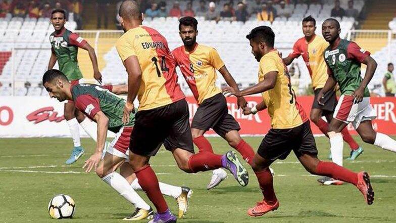 Mohun Bagan vs East Bengal: মরসুমের প্রথম ডার্বিতে কোন গোলই হল না, রবিবার যুবভারতীর ইলিশ-চিংড়ির ফুটবল পাত একেবারে খালি Mohun Bagan vs East Bengal: মরসুমের প্রথম ডার্বিতে কোন গোলই হল না, রবিবার যুবভারতীর ইলিশ-চিংড়ির ফুটবল পাত একেবারে খালি