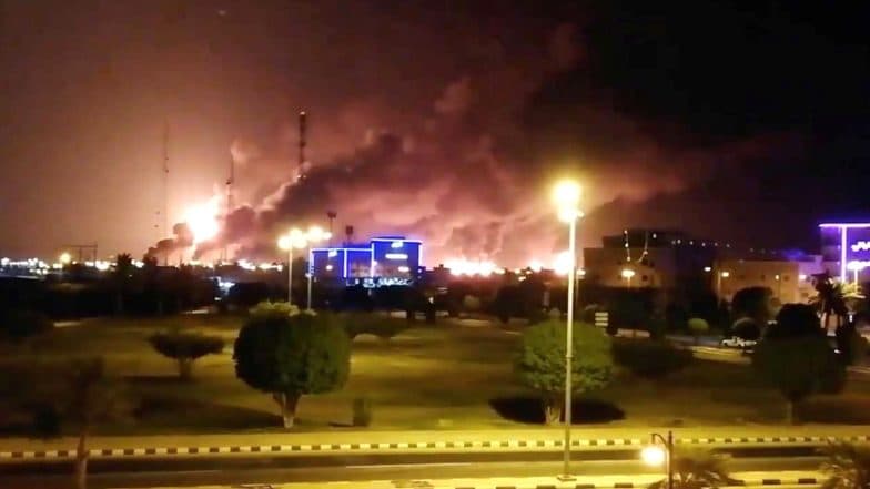 Saudi Arabia: ড্রোন হামলায় সৌদি আরবের আরামকো তৈলখনিতে আগুন Saudi Arabia: ড্রোন হামলায় সৌদি আরবের আরামকো তৈলখনিতে আগুন