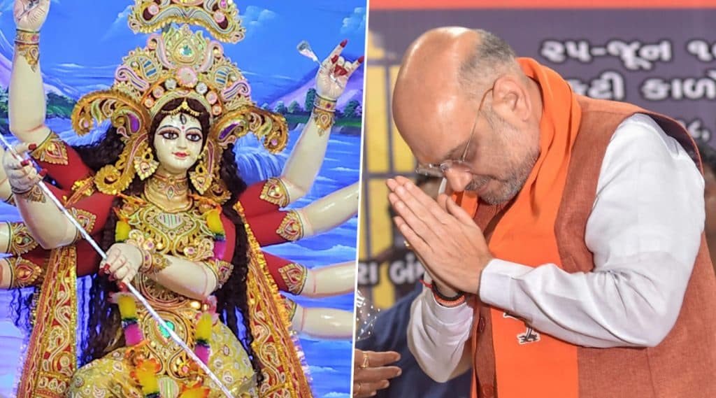Durga Puja 2019: দুর্গাপুজোর উদ্বোধন করতে আগামীকাল শহরে আসছেন অমিত শাহ Durga Puja 2019: দুর্গাপুজোর উদ্বোধন করতে আগামীকাল শহরে আসছেন অমিত শাহ