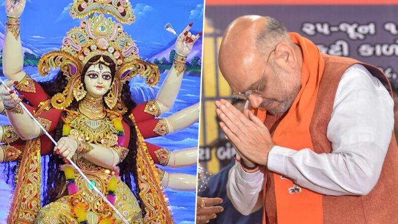 Durga Puja 2019: দুর্গাপুজোর উদ্বোধন করতে আগামীকাল শহরে আসছেন অমিত শাহ Durga Puja 2019: দুর্গাপুজোর উদ্বোধন করতে আগামীকাল শহরে আসছেন অমিত শাহ