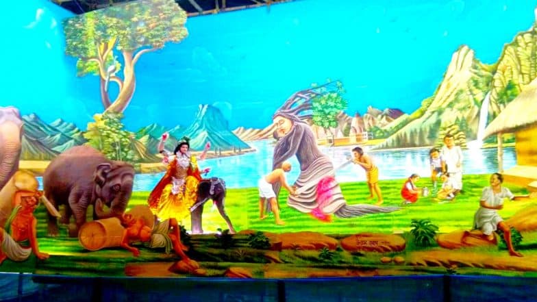 Viswakarma Puja 2019: 'সবুজ বাঁচাও' থিম এবার বিশ্বকর্মা পুজোয়, বর্ধমানের মন্তেশ্বরের এই এলাকায় দেবশিল্পীর পুজোয় থিমের বাহার Viswakarma Puja 2019: 'সবুজ বাঁচাও' থিম এবার বিশ্বকর্মা পুজোয়, বর্ধমানের মন্তেশ্বরের এই এলাকায় দেবশিল্পীর পুজোয় থিমের বাহার