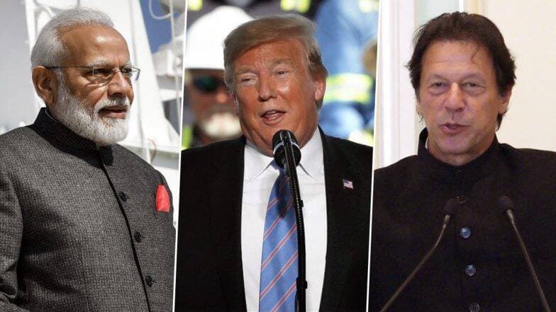 ডোনাল্ড ট্রাম্পের মুখে ফের কাশ্মীর নিয়ে ভারত-পাকিস্তান মধ্যস্থতার কথা ডোনাল্ড ট্রাম্পের মুখে ফের কাশ্মীর নিয়ে ভারত-পাকিস্তান মধ্যস্থতার কথা