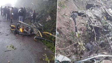 Chetak Helicopter Crashes In Bhutan: ভুটানে ভেঙে পড়ল ভারতীয় সেনার চেতক হেলিকপ্টার, মৃত ২