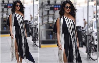 Priyanka Chopra: প্রিয়াঙ্কা চোপড়ার পোশাক ফের ঝড় তুলল, নিউ ইয়র্কে 'পিগি চপস'-র ফ্যাশান চোখ ঝলসে  দিচ্ছে