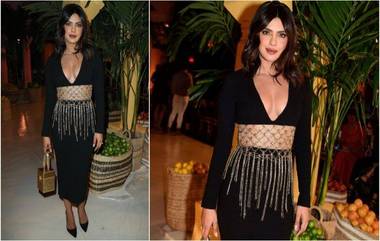 Priyanka Chopra: প্রিয়াঙ্কা চোপড়ার জমকালো পোশাক, ধরা দিলেন নিউ ইয়র্ক ফ্যাশন উইকের অস্কার ডে লা রেনটায়