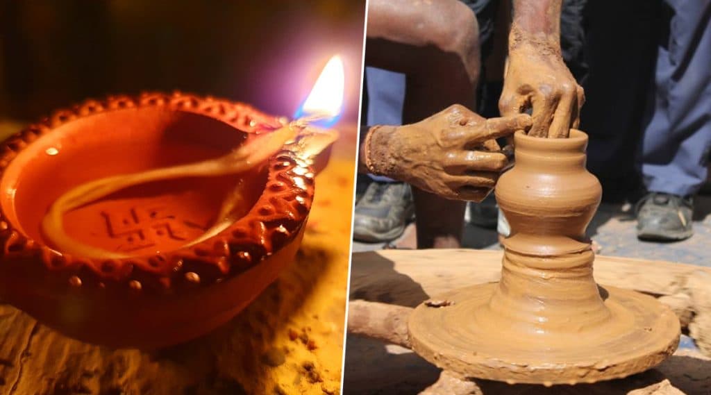 Deepavali 2019: বাজার দখল চিনের, ক্রমশ হারিয়ে যাচ্ছে মাটির প্রদীপ Deepavali 2019: বাজার দখল চিনের, ক্রমশ হারিয়ে যাচ্ছে মাটির প্রদীপ