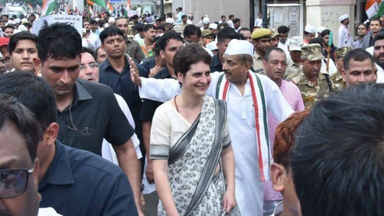 Priyanka Gandhi Flays Yogi Adityanath Government: যোগীর রাজ্যে সবথেকে বেশি অত্যাচারিত মহিলারা, অপরাধের তালিকা দেখে ক্ষোভে ফেটে পড়লেন প্রিয়াঙ্কা গান্ধী Priyanka Gandhi Flays Yogi Adityanath Government: যোগীর রাজ্যে সবথেকে বেশি অত্যাচারিত মহিলারা, অপরাধের তালিকা দেখে ক্ষোভে ফেটে পড়লেন প্রিয়াঙ্কা গান্ধী
