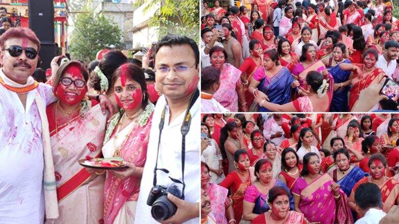 Kali Puja 2019: কালীপুজোয় সিঁদুর খেলা! নতুন ভাবনা নিয়ে লেটেস্টলি বাংলার মুখোমুখি নিউ বারাকপুরের নব বারাকপুর যাত্রিক ক্লাব
