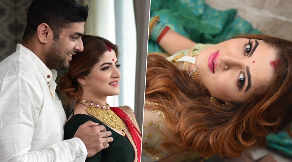 পাঞ্জাবি স্বামীর সঙ্গে প্রথমবার করবা চৌথ ব্রত পালন নায়িকা শ্রাবন্তী চ্যাটার্জির পাঞ্জাবি স্বামীর সঙ্গে প্রথমবার করবা চৌথ ব্রত পালন নায়িকা শ্রাবন্তী চ্যাটার্জির