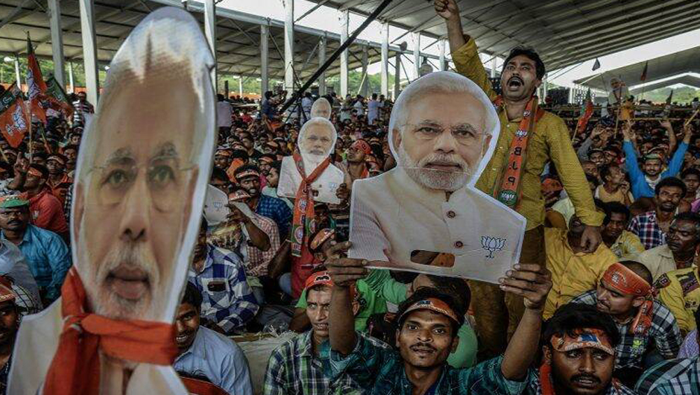 Modi Wave Turns Tsunami? Exit Polls Results 2019:মোদি ঝড়ে দোদুল্যমান মহারাষ্ট্র-হরিয়ানার বিধানসভা নির্বাচন, দুই রাজ্যেই পদ্ম শিবিরের জয় দেখছে বুথ ফেরত সমীক্ষা