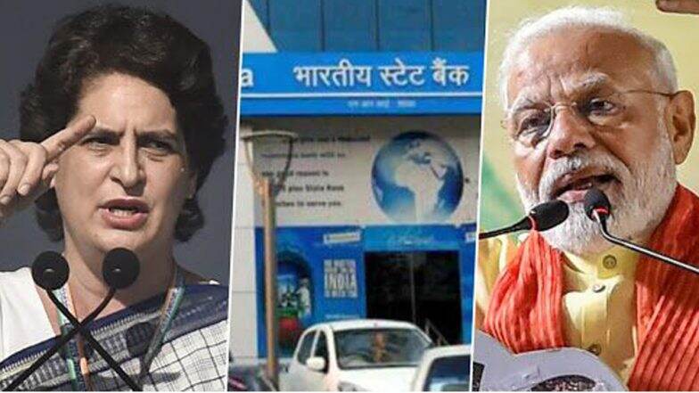 টাকা কে নিল ? এসবিআই-এর ৭৬ হাজার ৬০০ কোটির ঋণ মকুবের ঘটনায় মোদি সরকারকে প্রশ্ন প্রিয়াঙ্কা গান্ধীর