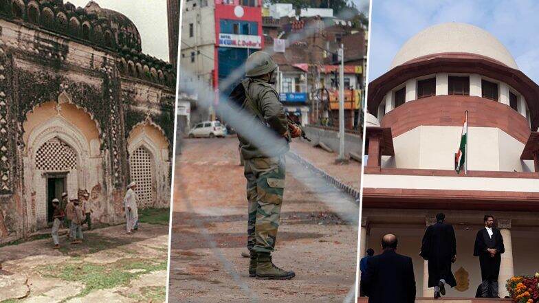 Ayodhya Verdict: আজ অযোধ্যা মামলার চূড়ান্ত রায় ঘোষণা, কড়া নিরাপত্তা দিল্লি-উত্তরপ্রদেশ জুড়ে Ayodhya Verdict: আজ অযোধ্যা মামলার চূড়ান্ত রায় ঘোষণা, কড়া নিরাপত্তা দিল্লি-উত্তরপ্রদেশ জুড়ে