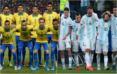 Brazil vs Argentina, International Friendly 2019: ব্রাজিল বনাম আর্জেন্টিনা ফ্রেন্ডলি ম্যাচ কোথায় কোথায় দেখা যাবে, জেনে নিন ক্লিক করে