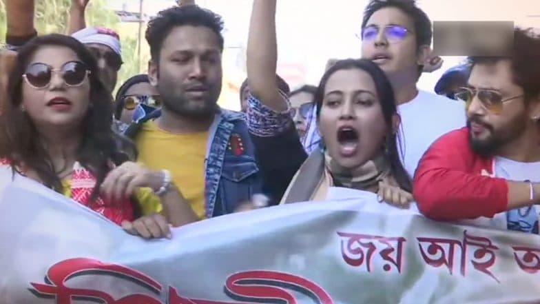 Citizenship Amendment Bill Protest: নাগরিকত্ব সংশোধনী বিলের প্রতিবাদে গুয়াহাটির রাস্তায় নামলেন অসমের অভিনেতা-অভিনেত্রীরাও
