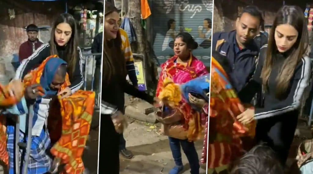 TMC MP Nusrat Jahan: সান্টাক্লজ হয়ে হাজির, বড়দিনের আগে পথবাসী-যৌনকর্মীদের কম্বল বিতরণ করলেন নুসরত জাহান TMC MP Nusrat Jahan: সান্টাক্লজ হয়ে হাজির, বড়দিনের আগে পথবাসী-যৌনকর্মীদের কম্বল বিতরণ করলেন নুসরত জাহান