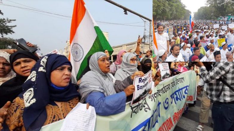 Anti CAB Protests: দেশের মুসলিমদের নিশানা করছে কেন্দ্র, সংখ্যালঘুদের এনআরসি-নাগরিকত্ব আইন বিরোধী মিছিলে অবরুদ্ধ কলকাতা