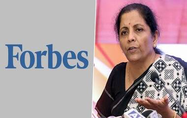 Forbes World's 100 Most Powerful Women 2019: ফোর্বসের ক্ষমতাশালী নারীদের তালিকায় ৩৪-তম স্থানে জায়গা পেলেন কেন্দ্রীয় অর্থমন্ত্রী নির্মলা সীতারামন