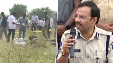 Police On Hyderabad Encounter: 'আইন তার কর্তব্য পালন করেছে', হায়দরাবাদ এনকাউন্টার নিয়ে জানালেন সায়বেরাবাদের পুলিশ কমিশনার ভিসি সাজ্জানার