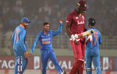 IND vs WI 2nd ODI 2019: রোহিত শর্মা-লোকেশ রাহুলের সেঞ্চুরি, কেদার যাদবের হ্যাটট্রিক; ১০৭ রানে ম্যাচ জিতে সিরিজে সমতা ফেরাল ভারত