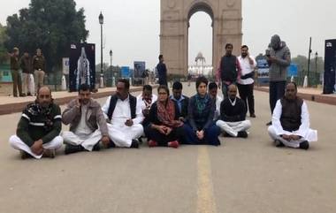 Priyanka Gandhi Protest at India Gate: জামিয়াকাণ্ডে ইন্ডিয়া গেটে ধরনায় বসলেন প্রিয়াঙ্কা গান্ধি বঢরা