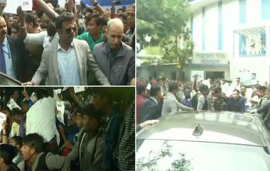 Kolkata: কলকাতা বিশ্ববিদ্যালয়ের সমাবর্তনে এসে ছাত্র বিক্ষোভের মুখে রাজ্যপাল জগদীপ ধনখর