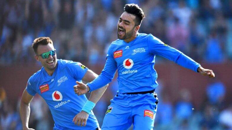 Rashid Khan Hat-Trick Video: āĻŦāĻŋāĻ āĻŦā§āϝāĻžāĻļ āϞā§āĻā§ āĻšā§āϝāĻžāĻāĻā§āϰāĻŋāĻ āĻāϰāϞā§āύ āĻāĻĢāĻāĻžāύāĻŋāϏā§āϤāĻžāύā§āϰ āϞā§āĻ āϏā§āĻĒāĻŋāύāĻžāϰ āϰāĻļāĻŋāĻĻ āĻāĻžāύ