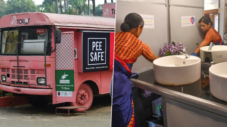 Washrooms On Wheels: গোলাপি বাসে 'ওয়াশরুমস অন হুইলস', মহিলাদের চিন্তা থেকে রেহাই