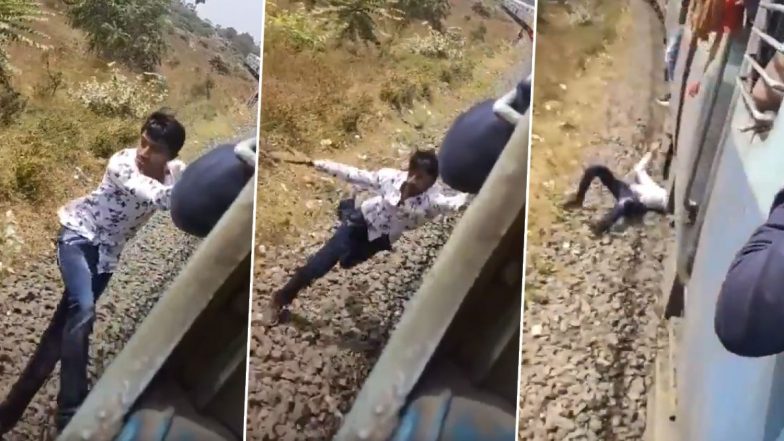 TikTok User Falls off Moving Train: টিকটক বানাতে গিয়ে চলন্ত ট্রেনের দরজা থেকে পিছলে গেল পা, ভয়ঙ্কর সেই ভিডিও পোস্ট করলেন পীযূষ গোয়েল
