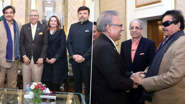 Shatrughan Sinha Meets Pakistan President Arif Alvi: পাকিস্তানের প্রেসিডেন্ট আরিফ আলভির সঙ্গে সাক্ষাৎ শত্রুঘ্ন সিনহার, আলোচনায় কাশ্মীর প্রসঙ্গ