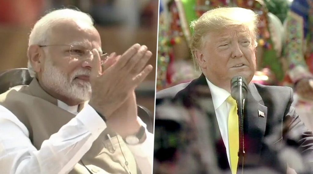 Namaste Trump: মোতেরার মঞ্চ থেকে 'নমস্তে ট্রাম্প' বললেন প্রধানমন্ত্রী নরেন্দ্র মোদি