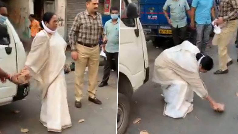 Kolkata: লকডাউন পরিস্থিতি খতিয়ে দেখতে বাজার পরিদর্শনে মুখ্যমন্ত্রী মমতা ব্যানার্জি