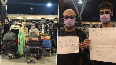 Kashmiri Students Protest In Bengaluru Airport After Govt Suspends Domestic Airline Services: কাল থেকে চলবে না আন্তঃরাজ্য বিমান, বাড়ি ফিরতে না পেরে বিক্ষোভে কাশ্মীরি পড়ুয়ারা