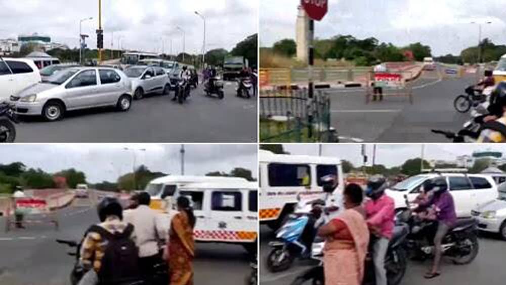 Chennai Shame: লকডাউনের বাজারে ভিআইপি কনভয়কে রাস্তা ছাড়তে অ্যাম্বুল্যান্সের পথ আটকালো পুলিশ, ভাইরাল ভিডিও Chennai Shame: লকডাউনের বাজারে ভিআইপি কনভয়কে রাস্তা ছাড়তে অ্যাম্বুল্যান্সের পথ আটকালো পুলিশ, ভাইরাল ভিডিও