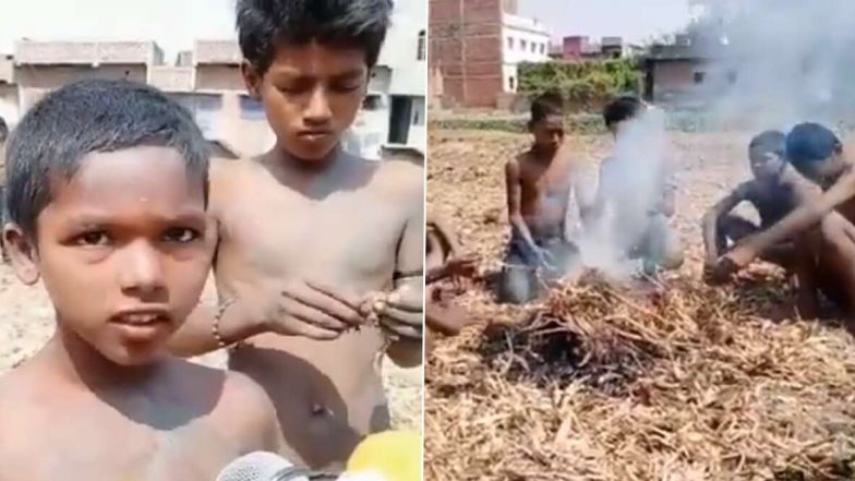 Coronavirus Lockdown: লকডাউনে ঘরে খাবার নেই, ব্যাঙ পুড়িয়ে খাচ্ছে একদল বাচ্চা !