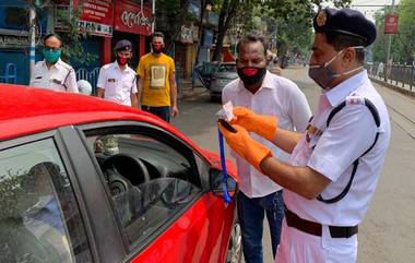 Coronavirus Lockdown: লকডাউন না মেনে বাইরে বেরিয়েছিলেন, আদালতের শাস্তি মেনে রাস্তায় সচেতনতার কাজে যুবক