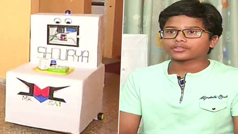 Sai Suresh Rangdal: না ছুঁয়েই করোনা রোগীর কাছে পৌঁছাবে ওষুধ ও খাবার, রোবট তৈরি করল মহারাষ্ট্রের কিশোর Sai Suresh Rangdal: না ছুঁয়েই করোনা রোগীর কাছে পৌঁছাবে ওষুধ ও খাবার, রোবট তৈরি করল মহারাষ্ট্রের কিশোর