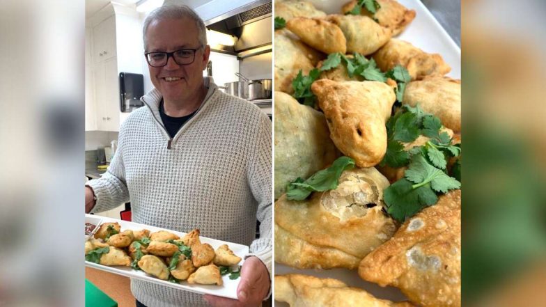 Scott Morrison Makes Samosas: নরেন্দ্র মোদির জন্য সিঙারা ও আমের চাটনি বানিয়েছেন অস্ট্রেলিয়ার প্রধানমন্ত্রী স্কট মরিসন, দেখুন সিঙারার ছবি