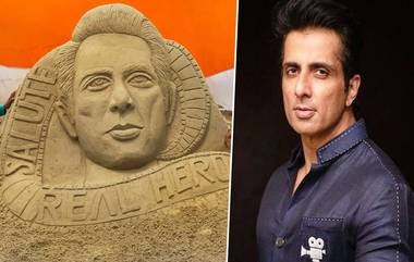 Sonu Sood Gets Sand Art Tribute: স্যান্ড আর্টে 'মসীহা' সোনু সুদকে সম্মান জানালেন অনুরাগীরা (দেখুন ছবি)